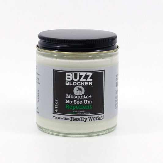 Buzz Blocker® Mosquito & No-See-Um Repellent- Grass Fed Tallow 4oz