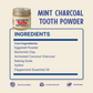 Mint Charcoal Tooth Powder - 2 oz