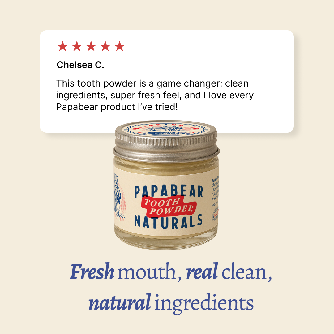 Mint Charcoal Tooth Powder - 2 oz