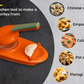 2-in-1 Manual Dough Press. Dumpling Empanada Pastries Maker