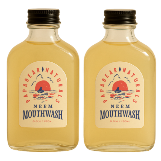 Neem Mouthwash - 6.6 oz (2 Pack)