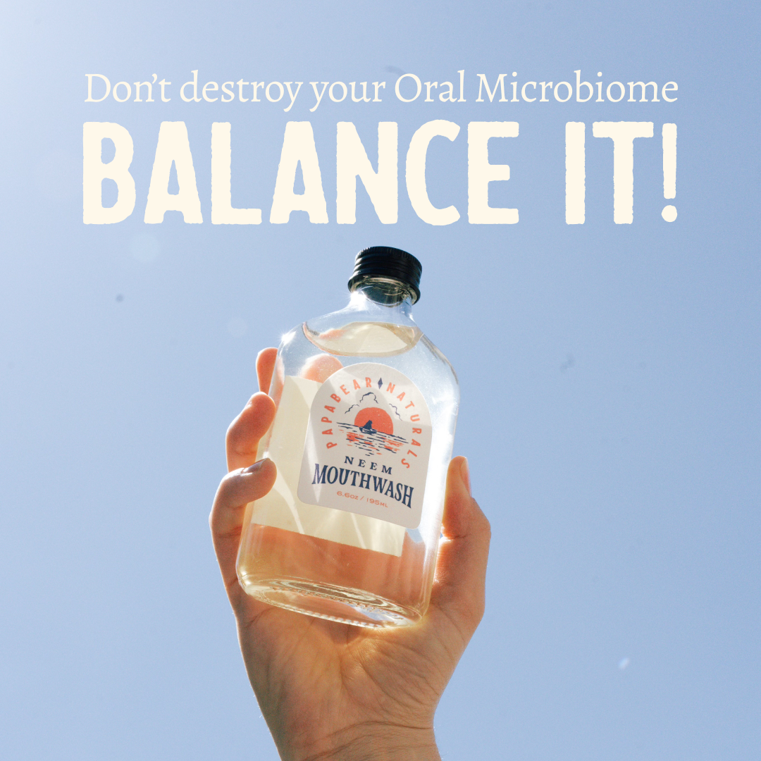 Neem Mouthwash - 6.6 oz (2 Pack)