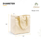 Reusable Tote Mesh Bag w/6 Internal Sleeves.