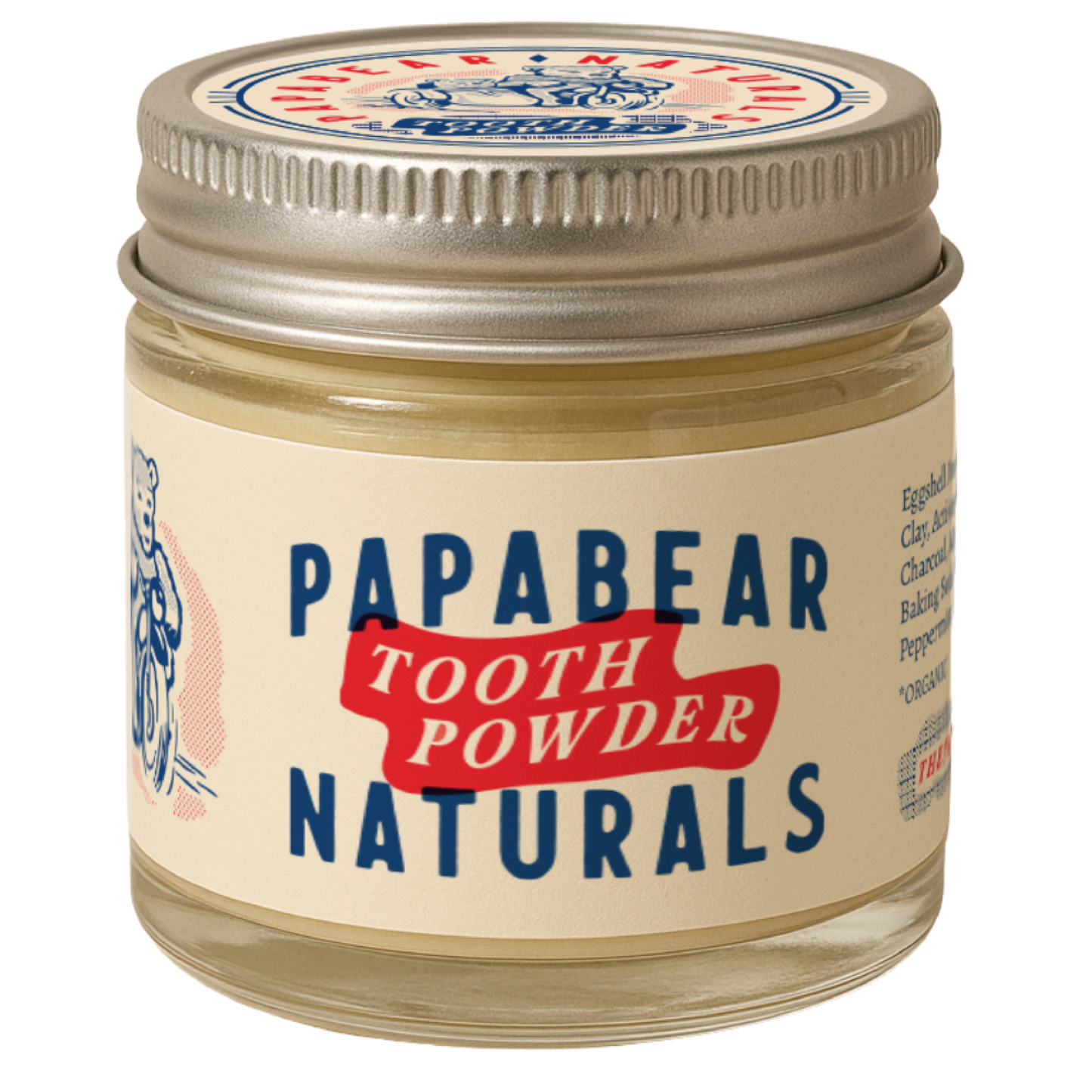 Mint Charcoal Tooth Powder - 2 oz