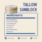 Tallow Sunblock - 4 oz