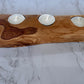 Olive Wood Candle Holder