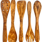 Olive Wood Kitchen Servers Set -5 pcs
