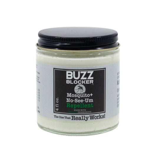 Buzz Blocker® Mosquito & No-See-Um Repellent- Grass Fed Tallow 4oz